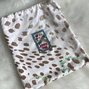 Johnny Was Small Cinch Top Pouch Cheetah Soft Print Bag 🪴
